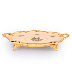 Керамический поднос «AMANTE CREMA»