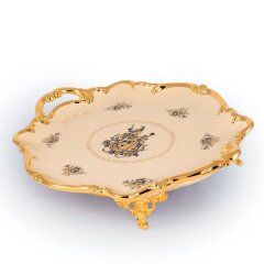 Керамический поднос «AMANTE CREMA»