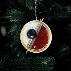 Ёлочная игрушка «Абстракция Кандинского» — стильное новогоднее украшение