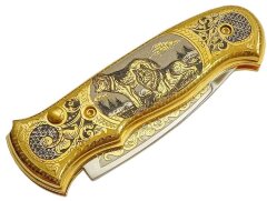 Нож складной Хищники