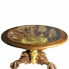 Резной стол «Солнце»