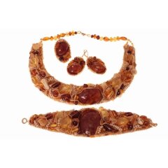 Комплект из янтаря «Романтика»