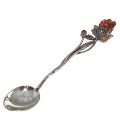 Серебряная ложечка «Ежевика»