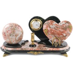 Настольный набор «Два сердца» в каталоге женских подарков