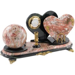 Настольный набор «Два сердца» в каталоге женских подарков