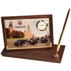 Кабинетные часы-плакетка «ФСО»