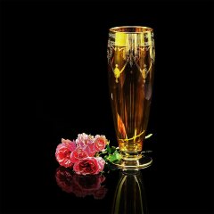 Хрустальная ваза «DINASTIA  AMBRA»