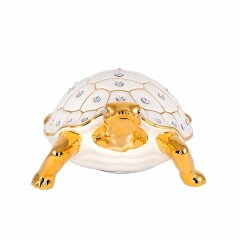Сувенирная фигурка «Черепаха» (белая)