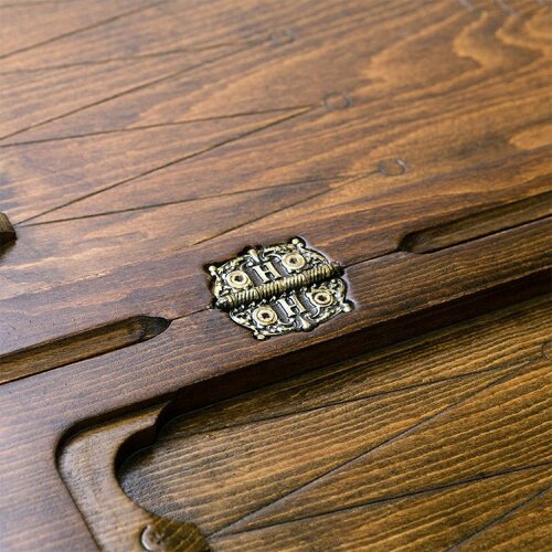 Резной шахматный стол «Версаль» с нардами