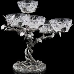 Эксклюзивная серебряная менажница «FRESCO» в единственном экземпляре в мире