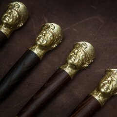 Подарочные шампуры «ВДВ» с художественным литьём