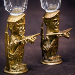 Рюмки лафитники для водки «ВДВ» с фигурками