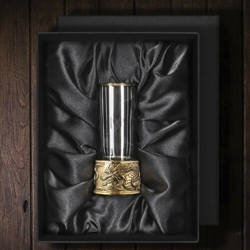 Подарочная стопка патрон для водки «Дракон» — как символ 2024 года