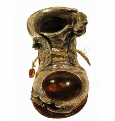 Карандашница «Старый башмак» (янтарь)