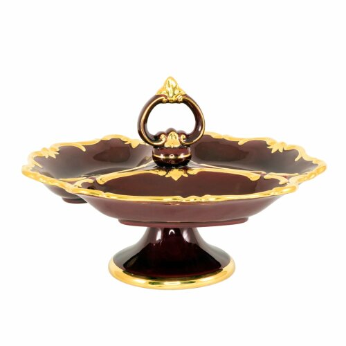 Керамическая менажница «AMANTE ROSSO»