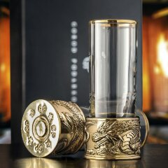 Подарочные стопки патрон для водки «Дракон» — как символ 2024 года