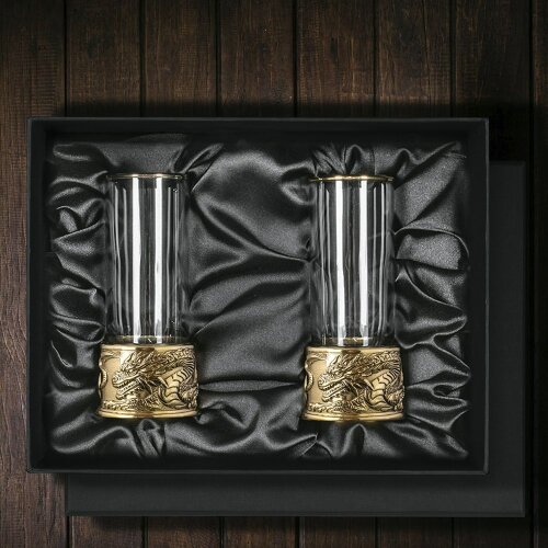 Подарочные стопки патрон для водки «Дракон» — как символ 2024 года