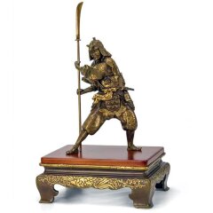 Скульптурная статуэтка «Самурай с мечом» в подарок мужчине