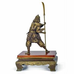 Скульптурная статуэтка «Самурай с мечом» в подарок мужчине