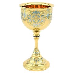 Наградной кубок для вина «Золотой» в подарок руководителю