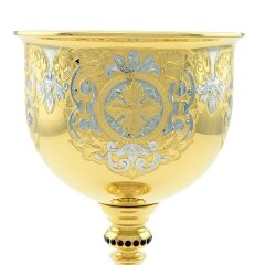 Наградной кубок для вина «Золотой» в подарок руководителю