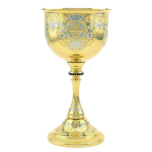 Наградной кубок для вина «Золотой» в подарок руководителю