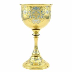 Наградной кубок для вина «Золотой» в подарок руководителю