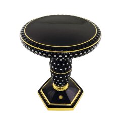 Чёрный кофейный столик «SIDNEY» со стразами SWAROVSKI