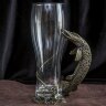 Подарочный бокал для пива «Щука» с художественной фигуркой