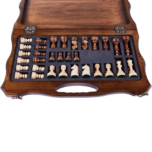 Резные шахматы «Арарат» из бука