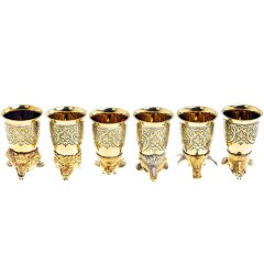 Подарочный набор стопки перевёртыши «Лесные звери» (6 шт)