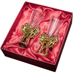 Рюмки лафитники для водки «Девы» с фигурками