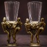 Рюмки лафитники для водки «Девы» с фигурками
