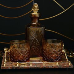 Набор бокалов для виски «Тигр» в подарок мужчине