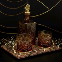 Набор бокалов для виски «Тигр» в подарок мужчине