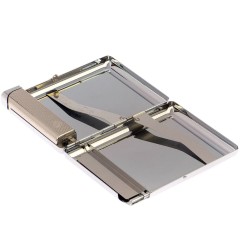 Портсигар карманный на 20 сигарет «Серафинит» с зажигалкой в подарок парню