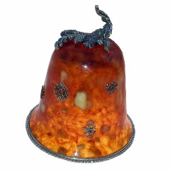 Янтарный сувенир «Колокольчик» в каталоге новогодних игрушек