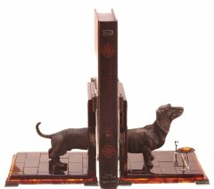Подставка для книг «Такса» (янтарь)