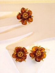 Комплект из янтаря «Летний вечер»