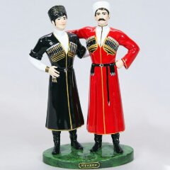 Сувенирная композиция «Кунаки» из искусственного камня