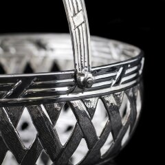 Две серебряные хлебницы «BELLO» в единственном экземпляре в мире