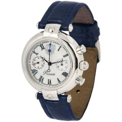 Наручные часы «Россия» (серебро, хронограф)