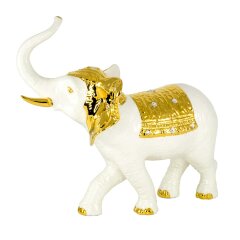 Статуэтка «Слон» (белый)