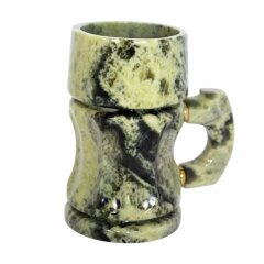 Пивная кружка «Офикальцит» из природного камня