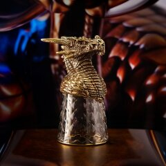 Подарочная рюмка перевёртыш для водки «Дракон» — как символ 2024 года