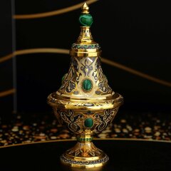 Чайный сервиз подарочный «ВОСТОК» из оникса в подарок женщине