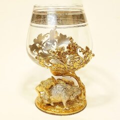 Подарочный бокал «Добыча волков»