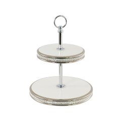 Керамическая конфетница «DUBAI» (платина)