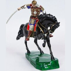 Сувенирная фигурка «Татарский воин на коне» из искусственного камня