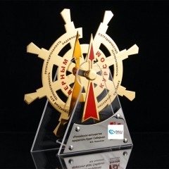 Эксклюзивных бизнес подарок с логотипом «Верный курс» в подарок начальнику